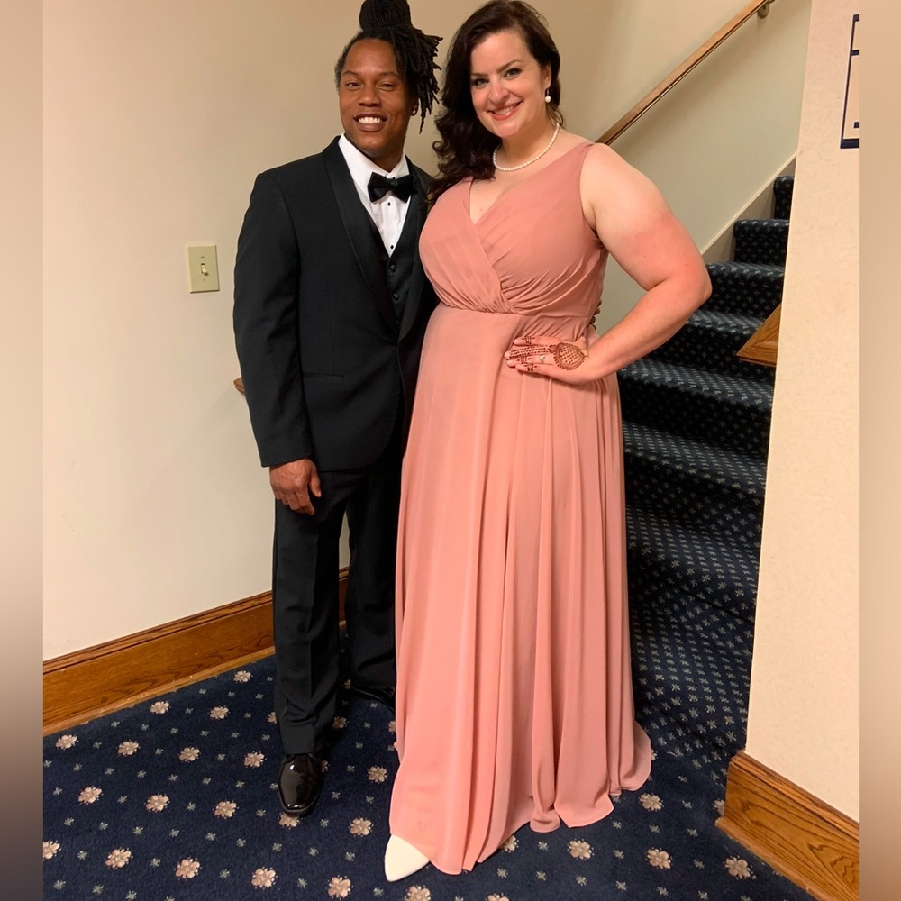 David’s Bridal bridesmaid dress